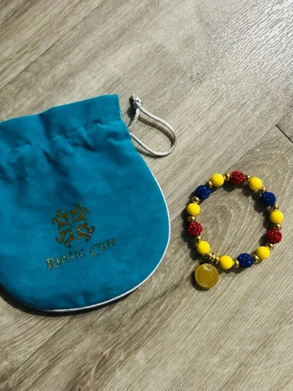 Snow White Inspired Rustic Cuff‎